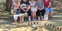 Spoločným dielom našich účastníkov sa stal model Devínskeho hradu vytvorený z piesku
